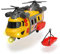 Dickie Toys Rettungshelikopter mit drehbarem Frontlicht & Sound, Helikopter mit Aufzieh-Seilwinde inkl. Trage, Batterien enthalten, 30 cm, ab 3 Jahren, 203306004, Mehrfarbig