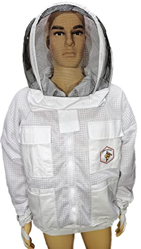 byander Imkerjacke Air mit selbsttragender Haube (XXL)