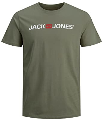 Jack & Jones T-shirt med rund hals för herrar