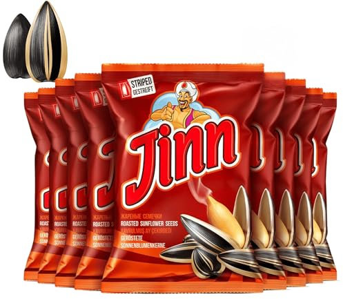 10 x 300g Graines de Tournesol Salées ou Non Salées et Grillées | Naturelles et Croquantes | Idéales pour les Collations et les Pauses (10 pièces, Sans sel)