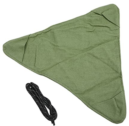 Tabinet de Camping, 36,5 cm Longueur latéral Portable Porable Toirée Molle légère Mini Tripod Télat Pilde de Chaise de siège pour Le Camping Golf de randonnée en Camping (Vert)