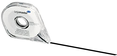 Legamaster 4332 01 Bande séparation 2,5 mm x 16 m Noir