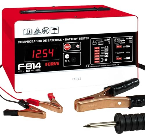 FERVE f-814 Batterietester und Generatorfreilauf 12 V