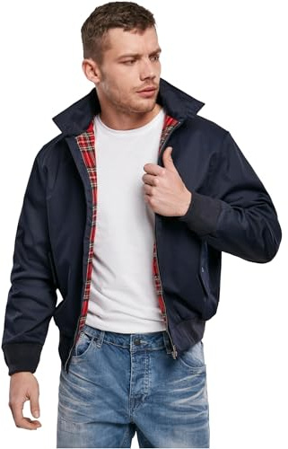 Brandit herr Lord Canterbury Jacket Jacka (1-pack) | Övergångsvariant, färg: svart, storlekar: S till 5XL