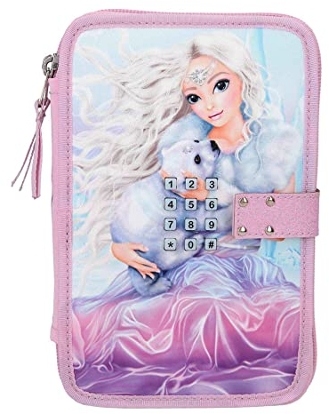 Depesche TOPModel - 2-Compartment Pencil - ICEWORLD - (0411989), Lila, 11983, hellblau