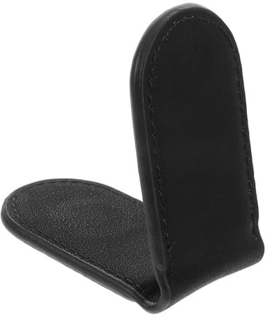 TOGEVAL Kartenhalter Mit Clip Aus Pu-Leder Stabiler Clip Für Geldscheine Karten Stilvoll Kompakt