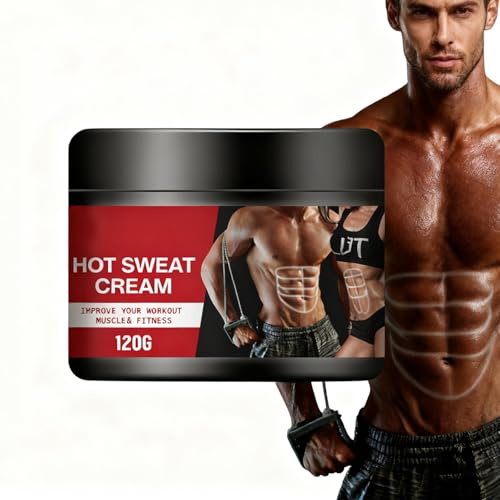 Virecose 120g Anti Cellulite Crème Abdos pour Abdominaux, Crème Brûlante de Graisse Développer Rapidement Muscles Abdominaux pour Homme et Femmes