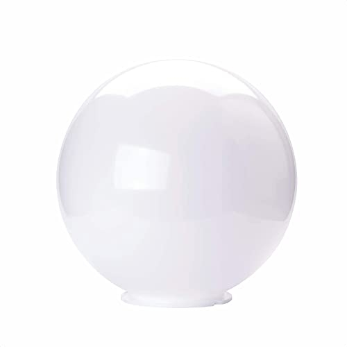 ORION LIGHTSTYLE Kugel Ersatzglas Kunststoff Acryl Lampenschirm f. Außenleuchten Ø250mm Kragen (Öffnung Ø120mm)