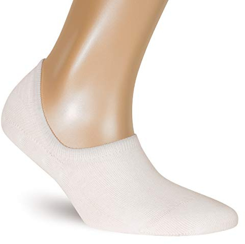 ALL ABOUT SOCKS Soquette femme invisible pour baskets blanche 35-38 – ANTI DERAPANTES – Chaussettes pour baskets PREMIUM – Sans coutures (5e pack)