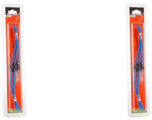 BLACK+DECKER A6489-XJ Filo Nylon HDL per Tagliabordi, 10 pezzi X 2,5 mm, Blu (Confezione da 2)