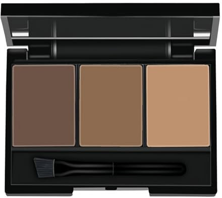 3 Colors Eyebrow Powder brow Shaping Kit, Eyebrow Powder Palette Set,3 in 1 Waterproof Brow Pow/der Palette,Professional Ey/ebrow Pow/der K/it,Looking br/ows K/it,Waterproof Eyeb/row Po/wder Pa/lette