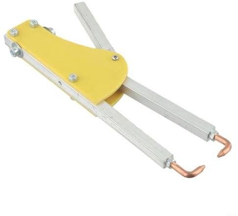 Portable Spot Welding Pliers Metal Sheet Repair Tool Industrial Spot Welding Tongs Spot Welder Machine Tongs Butt With Adjustable Pressure For DIY Projects 123Mm Length