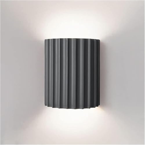 CMBSSTFC Nordisk Minimalism Vintage Lamp Light Geometrisk Vägglampa LED Vägglampa Upp Ner Vägglampa Harts Väggspot Accentbelysning Inomhuslampor för Vardagsrum Sovrum Hall