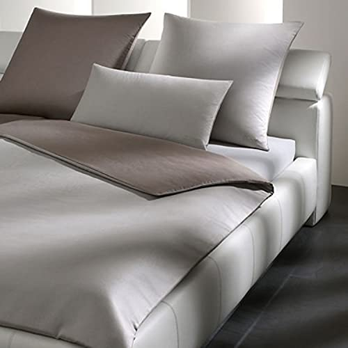 Joop! Bettwäsche Micro Pattern haselnuss 4040-7 Kissenbezug einzeln 40x80 cm