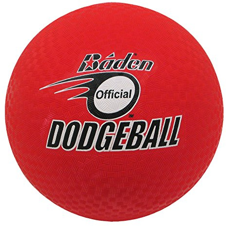 Baden Unisex 7 Dodgeball, Rosso, Taglia 8.5