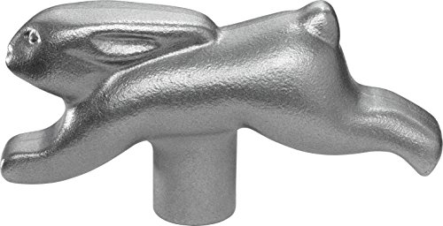 STAUB Knauf Kaninchen, Edelstahl, für Cocottes/Bräter mit Durchmesser 18-41 cm, Silber