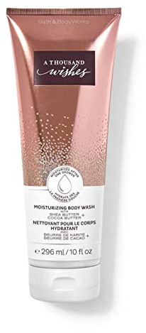 Bath & Body Works Shea Butter and Cocoa Butter Moisturizing Body Wash 10 oz (A Thousand Wishes)