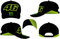 VR46 Monster DUAL,Cap,Uomo,Black,