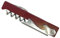 Premium Double Lever Corkscrew for Wine and Capped Bottles