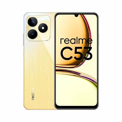 realme Smartphone C53 6,74 8 GB RAM 256 GB Dorado