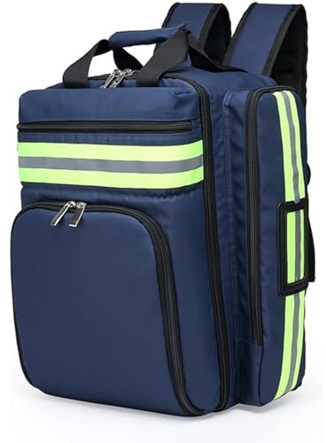 Erste Hilfe Rucksack Leer, Traumatasche Leer, Notfalltasche, Tragebare Medizinische Tasche Für Haushalt, Großer Kapazität, Erste-Hilfe-Rucksack Für Camping, Wandern B