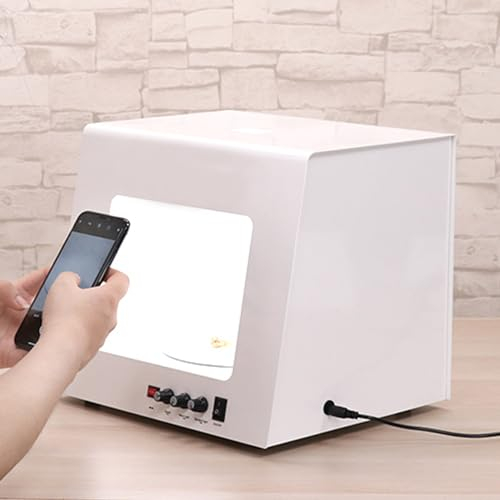 XDLYWUZIQ Caja De Luz para Fotografía De Estudio Fotográfico, Softbox Regulable para Tienda De Fotografía De Joyería, Softbox Giratorio Regulable, para Joyería, Fotografía, Vídeo,T30