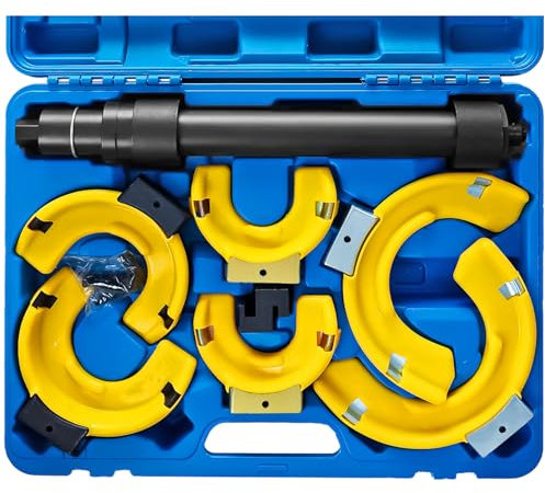 Punmew Macpherson Strut Spring Compressor Tool Universal Interchangeable Fork Coil Spring Compressor Tool