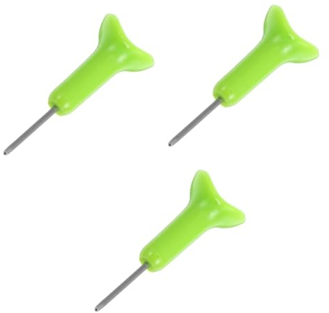 KOCKSHION 3pezzi Penna Braille Plastica Per Scrittura e Apprendimento Per Non Vedenti Strumento Di Scrittura Braille Con Design Ergonomico Sella Perfetta Per Uso Domestico e Aula