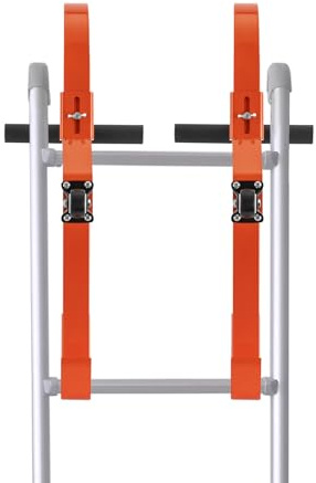 2 stycken ledarstabilisatorer 48,26 x 2,5 cm lastkapacitet 300 kg takkrok justerbar takstege för takreparationer, takrengöring, renoveringar, arbeten i höjd