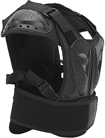 Cryfokt Children Riding Armor Vest Comfortable Protective Gear for Cycling and Motorcycle Safety PE and EVA Foam 1pc (M)