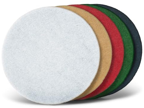 MENZER Pads Normalpads, 330 mm, f. Einscheibenmaschinen, Polyester (10 Stk.) grün