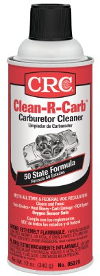 CRC (05379-12PK) Clean-R-Carb '50 State Formula' Carburetor Cleaner - 12 oz., (Pack of 12)