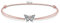 Thomas Sabo Damen Armband Little Secret Schmetterling 925er Sterling Silber LS082-640-7-L20v
