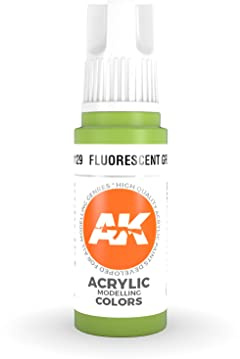 AK Acrylics 3Gen AK11129 Fluorescent Green (17ml)