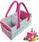 NECXON Tragetasche für box-Starterset und Zubehör, Filz-Organizer-Tasche für Figur und box, Reise-Tragetasche mit Griff für box & Zubehör (Rose Red)