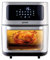 Zephir, Friggitrice ad Aria 12 L con Finestra di Controllo, 1800W, 10 Programmi, Preriscaldamento e Essicazione, Display LED, Funzione One-Touch, Temperatura 80/200°, Timer, 6 Accessori Inclusi