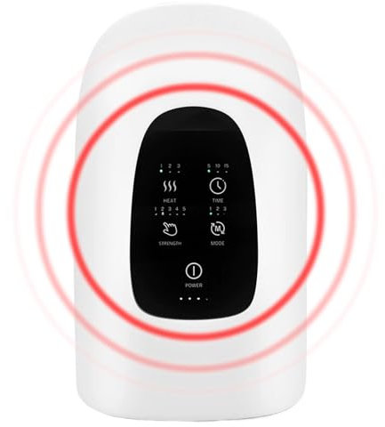 Handmassagegeräte mit Wärmekompression - einstellbares Handflächenheiz -Kompress -Massager | Tragbare elektrische Heizmaschine für Männer Frauen Golfer Sportler Spieler | Handrelaxationsgerät