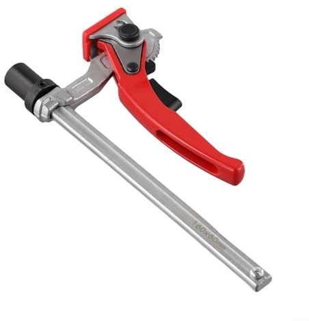 RichVibe Woodworking Table Hole Clamp,Chrome Vanadium Steel Wood Clamps,Clamp Quick Grip,Worktop Jig for Workbench Bench Dog Clamp,160x60mm(16mm)