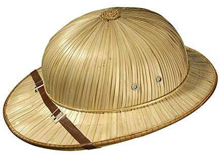 WIDMANN Chapeau en Paille modèle Explorateur/safari Multicolore