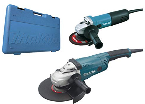 Lot de 2 meuleuses filaires GA9020 et 9558HNRG - MAKITA DK0053G