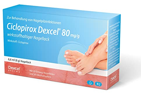 Ciclopirox Dexcel 80 mg/g wirkstoffhaltiger Nagellack, 6.6 ml Wirkstoffhaltiger Nagellack