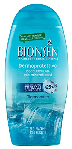 Bionsen Hautschonender Duschschaum mit regenerierenden aktiven Mineralien, 250 ml