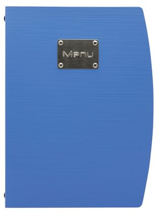 Securit MC-RCA4-BL Rio A4 Menu Holder, Black | Wipe-clean surface ensures effortless maintenance in busy catering environments, displaying daily inserts clearly.