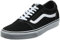 Vans Damen Ward Sneaker Ward Trainers, (SUEDE/CANVAS) BLACK/WHITE, 40.5 EU
