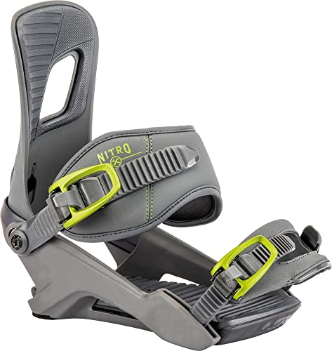 Nitro Herren Rambler '23 All Mountain Freestyle günstige Bindung Snowboardbindung, Factory Craft S, L