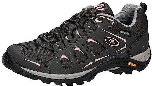 Brütting Mount Frakes Low, Zapatillas para Carreras de montaña Mujer, Gris Rosa, 38 EU