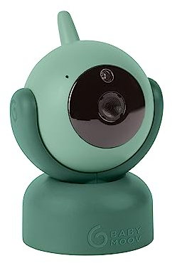 Babymoov - Additional Camera for YOO Twist Video Babyphone - Sleep Technology - 360° Camera - 8 Lullabies & Night Light - Temperature Sensor