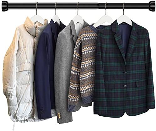 Garderobenstangen, Ausziehbare Kleiderstange 35-60 cm, Kleiderständer Arderobenstange und Zubehör zum Aufhängen von Kleidung für das Schlafzimmer