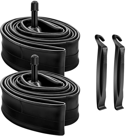 2 Pack 16 Inch Bike Cycle Inner Tube 16 x 1.75-2.125 Kids Bicycle Butyl Tyre Tube AV32mm Schrader Valve