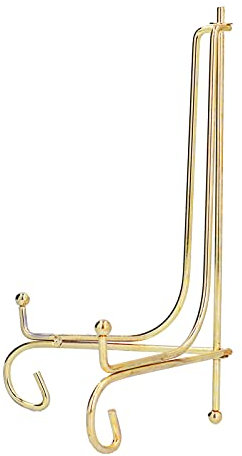 Akozon Supporto per Orologio Supporto per Orologio da Parete con Staffa Rotonda in Metallo per Piastra in Porcellana Supporto per Orologio da Parete per Accessori Professionali per